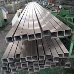 Square 201 Stainless Steel Pipe 1m To 12m Decorative Stainless Steel Welded Pipe