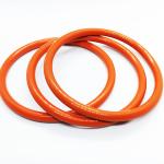 Red / Brown / Pink Soft Rubber O Rings , Water Pump Circular Rubber Seal