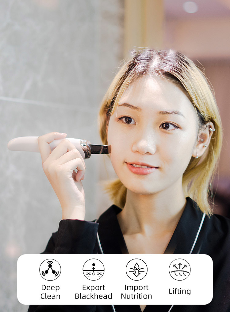 Justtide Dermabrasion Misty Spray Ultrasonic Skin Scrubber