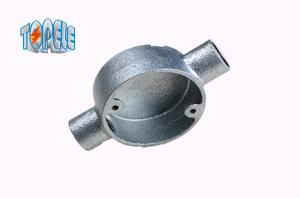 Wholesale Malleable Cast Iron 2 way BS4568 conduit Circular Junction Box from china suppliers