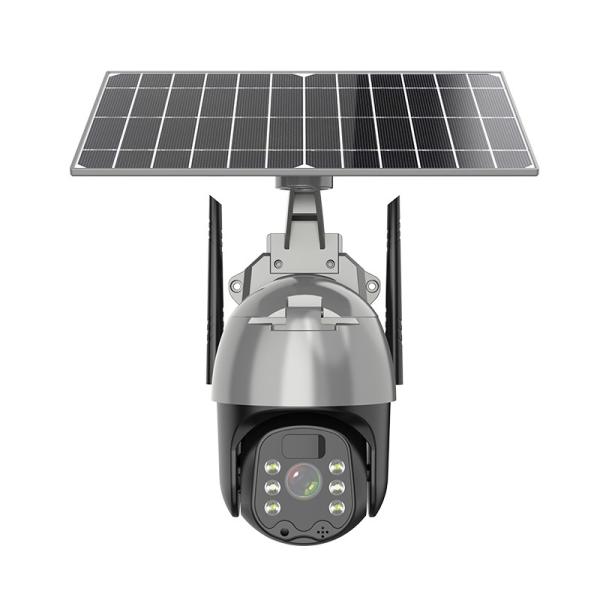PTZ Solar Powered Wireless Outdoor Waterproof Camera Smart 4G Home Security