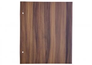 China Golden Oak Wood Color PVC Decorative Foil 1420mm Width on sale