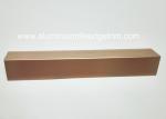 Polished Effect Rose Gold Aluminium Corner Protectors For Walls 30mm Width