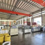 HDPE Spiral Pipe Production Line Machinery Low Noise Plastic Pipe Manufacturing