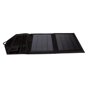 Wholesale Foldable Solar Mobile Phone Charger 14 Watt 5 Volt Black / Red For Tablet PC from china suppliers