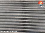 ASTM269 TP304 Seamless Tube Stainless Steel Extruded Fin Tube For Heat Exchanger