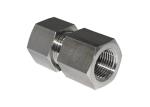 1/2 Inch Straight Female Connectors Compression Tube Fittings NPT Thread