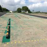 Onsite Installation HDPE Plastic Green Grass Grid Parking Paver for Parking Lots