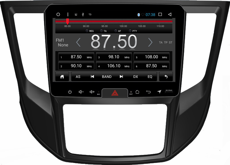 Ouchuangbo car radio capacitance multiple touch screen android 6.0 for Mitsubshi Lander 2017 support bluetooth SWC USB