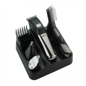 China 6 In 1 USB Rechargeable Hair Trimmer Set For Razor Body Facial Electric Hair Clipper on sale