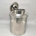 50 Liters Stainless Steel Tea Can Peanut Edible Oil Milk Cans With Sealed Lid