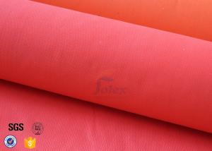Wholesale Fiberglass Fire Blanket Cloth With Acrylic Welding Safety Protection Red 550℃ from china suppliers