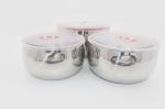 14cm-20cm 4pcs Easy taking noodle bowl snack food fresh preserving storage box