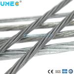 Towers Galvanized Steel Wire Strand/Stay Wire/Guy Wire for Overhead Dead End