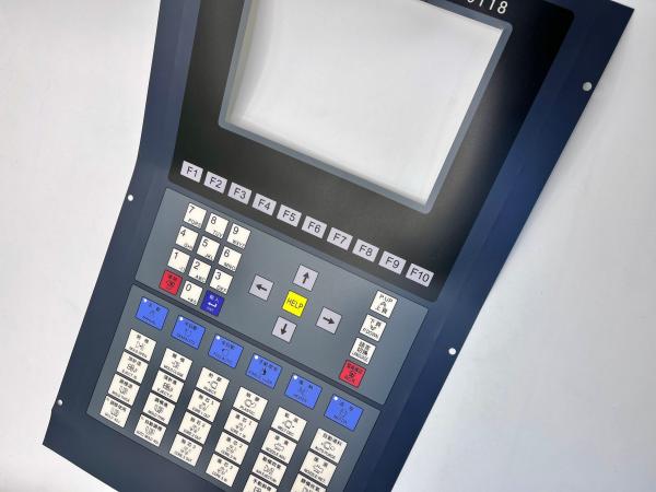 Printed Polyester Digital Membrane Switch Keypad Suppliers Matte Self Adhesive