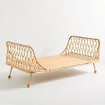 Rattan Cane Double Bed Frame Bedroom Furniture For Hotel Restaurant And Banquet