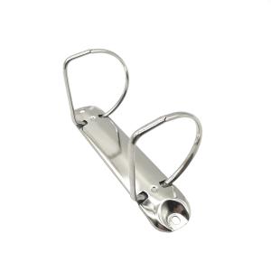 Electroplating 2 Ring Binder Mechanism Large Capacity Binder Hardware Rust