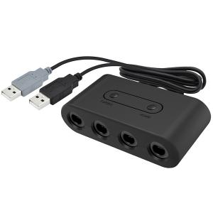 Wholesale New High Quality 3in1 4 Ports USB Gamecube NGC Controller Adapter For Nintendo Switch/Wii U/PC from china suppliers