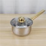High Quality Kitchen Cooking Pot Set 12 Pcs Stainless Steel Cookware Set With
