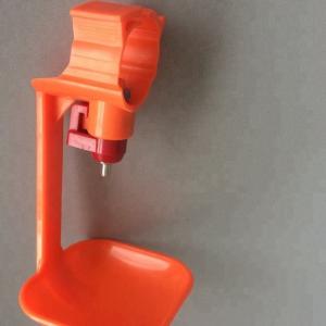 Wholesale holding card bracket clamp clip chick chicken water nipple drinker for quail broiler poultry square tube pipe from china suppliers