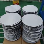 Personalized White Rubber Sublimation Mousepad Blanks For Sublimation Heat