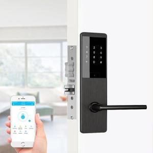 Wholesale Keyless FCC App Controlled Door Lock 300mm Digital Main Door Lock from china suppliers