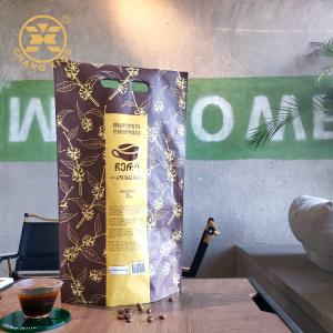 Wholesale 500g UV coating Matte finished Stand up coffee pouch With Valve Zipper from china suppliers