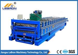 Wholesale Blue Full Automatic Roll Forming Machine For IBR Sheet And Corrugated Sheet from china suppliers
