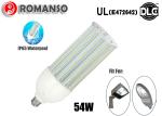 Waterproof e27 180 degree led corn lights for street lighting , 64080lm Luminous
