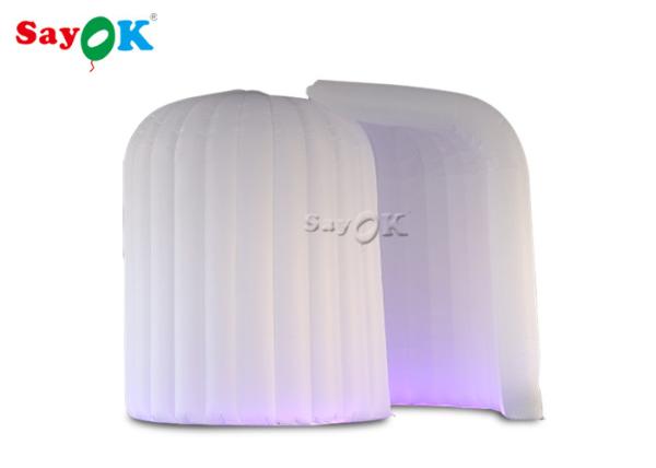 Professional Photo Studio 3*2*2.3m LED Igloo Inflatable Portable Photo Booth