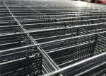 Hot dipped Galvanized Temporary Fencing Panels 42 microns hdg tube wall thick 2