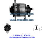 LR170-411 LR170-411B - HITACHI Alternator 12V 70A Alternadores