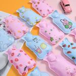 Mini cute explosion proof PVC warm hand bag water filled cartoon calico hot