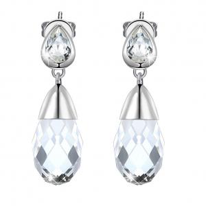 China 0.2oz Sterling Silver Jewelry Earrings 14k Gold Plated Water Drop Earrings on sale