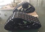 Customized Rubber Track Drive System 650mm Height LZ-255 12 Months Warranty