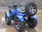 Water Cooled 250CC Four Wheel Atv 13.9HP With Front Drum Rake