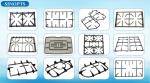 Gas Cooktop Pan Support Customized