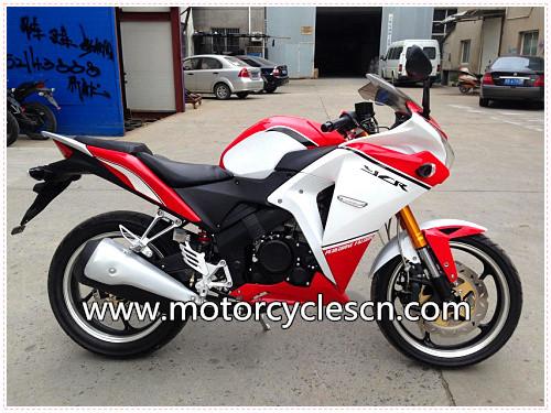 Honda CBR 250 Road Racing Water-Cooled Red White Drag Racing Motorcycles With 4