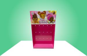 Wholesale Kid Doll Sidekick Display, Corrugated Power Wing Display With 15 Plastic Hook from china suppliers