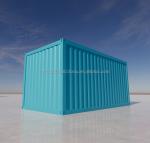 Outdoor 20ft Prefabricated Steel Structure Home House Container Flat Pack Houses