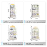 Mom & Baby Display Showcase Curved Paper Products Cabinet Baby Display Shelf for