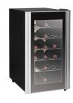 Touch Sceen Counter Top Wine Cooler Cellar Glass Door Customized Display Freezer