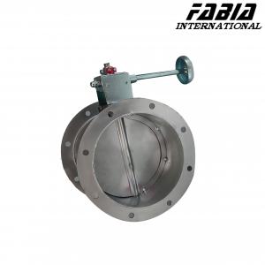 Wholesale Stainless Steel Manual Air Valve Flange Ventilation Control Valve from china suppliers
