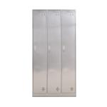 3 Doors Stainless Medicine Display Cabinet With Vent Hole Electrostatic Coating