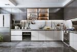 Wooden Customize Kitchen Furniture Modular Kitchen Cabinet Scratch-Resistant