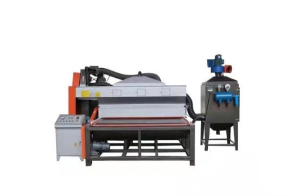 Horizontal Structure Glass Sand Blasting Machine for Marble Steel Dark Glass