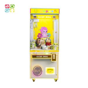 Wholesale Coin Operated Games Claw Crane Machine Dion Theme Standard Size Catch Toy Machine from china suppliers