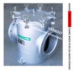 316L STRAIGHT THROUGH SEAWATER FILTER - STAINLESS STEEL 316L SUCTION COARSE FOR