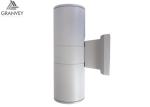 Cylinder Shape Outdoor Wall Sconce Up And Down Lighting Silicone Rubber Gasket