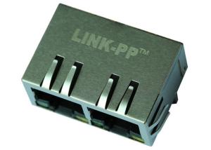 Wholesale HY911205C 1x2 Port Rj45 Connector With 10/100Base-TX Magnetics LPJ26204AENL from china suppliers